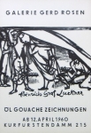 Luckner, Heinrich Graf - 1960 - Galerie Rosen Berlin