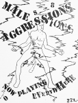 Borofsky, Jonathan - 1986 - Male agressions now playing everywhere