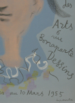 Cocteau, Jean - 1955 - Galerie Pont des Arts chez Lucie Weill (Pastels - Dessins)