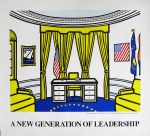 Lichtenstein, Roy - 1992 - Oval Office (A new generation of leadership)