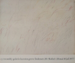 Twombly, Cy - 1977 - Galerie Karsten Greve Köln