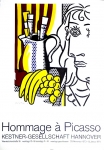 Lichtenstein, Roy - 1973 - Kestner-Gesellschaft Hannover (Hommage à Picasso, Plakat + Katalog)