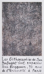 Dubuffet, Jean - 1960 - Galerie Berggruen Paris (Les lithographies de Jean Dubuffet)