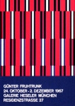 Fruhtrunk, Günter - 1967 - Galerie Heseler München