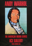 Warhol, Andy - 1976 - Ace Gallery Paris (The American Indian Series)