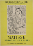 Matisse, Henri - 1954 - Galerie Berggruen (lithographies rares)