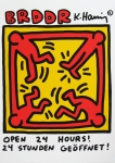 Haring, Keith - 1989 - BRDDR / Open 24 Hours! 24 Stunden Geöffnet!