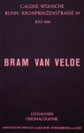 Velde, Bram van - 1968 - Galerie Wünsche