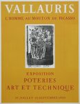 Picasso, Pablo - 1950 - Vallauris (Lhomme au mouton de Picasso / Exposition Poteries Art et Technique)