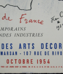 Cocteau, Jean - 1954 - Musée des Arts Decoratifs Paris (Visages de France)