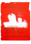 Iseli, Rolf - 1975 - Kunstmuseum Bern