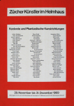 Bill, Max - 1969 - Helmhaus Zürich ( Zürcher Künstler)