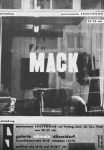 Mack, Heinz - 1960 - Galerie Schmela (Einladung)