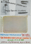 Rauschenberg, Robert - 1983 -  Capitol City Playhouse Austin Texas (The Deborah Hay Dance Company)