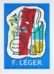 Léger, Fernand - 1953 - (Fond Bleu) Louis Carré