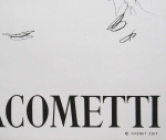 Giacometti, Alberto - 1957 - Galerie Maeght (Schreitender)
