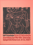 Grieshaber, HAP - 1964 - Galerie Der Spiegel (Sternenreiter / Osterritt)
