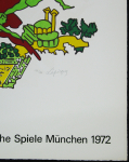 Lapicque, Charles - 1972 -  Olymische Spiele München (signiert und nummeriert)