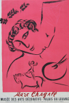 Chagall, Marc - 1959 -  Musée des Arts Décoratifs Paris (Le Peintre en rose)