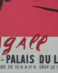 Chagall, Marc - 1959 -  Musée des Arts Décoratifs Paris (Le Peintre en rose)