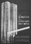 Mies van der Rohe, Ludwig - 1951 - Kestner-Gesellschaft Hannover (Bauten in Deutschland + Amerika)