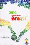 World Cup poster - 2014 - World Cup Brazil (Logo)