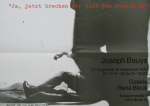 Beuys, Joseph - 1979 - Galerie René Block (Ja, jetzt brechen wir hier den Scheiß ab)