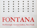 Fontana, Lucio - 1967 - Marlborough-Gerson Gallery New York (Concetto spaziale)