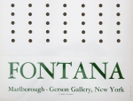 Fontana, Lucio - 1967 - Marlborough-Gerson Gallery New York (Concetto spaziale)