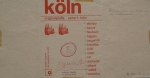 Beuys, Joseph - 1968 - Köln Edition Tangente (Originalgrafik Serie 1 Köln)