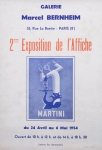 Marcou, Francois - 1954 - Exposition de lAffiche Galerie Marcel Bernheim Paris