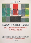 Villon, Jacques - 1958 - Musee des Beaux-Arts Rouen (Paysages de France)