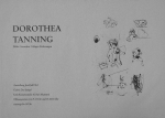 Tanning, Dorothea - 1963 - Galerie Der Spiegel Köln