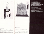 Hockney, David - 1970 - Galerie Der Spiegel Köln (Jüngling im Ei versteckt, aus Grimms Märchen / Plakat und Einladung)