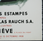 Braque, Georges - 1958 - Galerie Rauch (Oeuvre Graphique - Oiseau des forets)