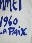 Picasso, Pablo - 1960 - Le mouvement de la paix Paris (Paix désarmement)