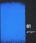 Geiger, Rupprecht - 1961 - Galerie Otto Stangl München