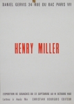 Miller, Henry - 1967 - Galerie Daniel Gervis