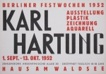 Hartung, Karl - 1952 - Berlin (Haus am Waldsee)
