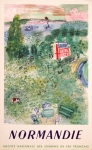 Dufy, Raoul - 1954 - Société National des Chemins de Fer Francais / SNCF (Normandie)