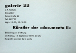 Anonym - 1959 - Galerie 22 Düsseldorf (documenta II)