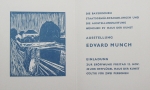 Munch, Edvard - 1954 - Haus der Kunst München (Einladung)