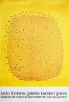 Fontana, Lucio - 1977 - Galerie Greve, Köln