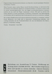 Uecker, Günther - 1961 - Galerie Schmela Düsseldorf (Einladung)