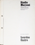 Castro, Lourdès - 1969 - Studio Marconi, Milano