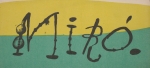 Miró, Joan - 1956 - Galerie Maeght (Jacques Prévert und Ribemont Dessaignes - Einladung)