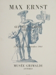 Ernst, Max - 1964 - Musée Grimaldi, Antibes