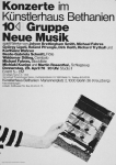 Chruxin, Christian - 1976 - Konzerte im Künstlerhaus Bethanien