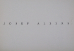 Albers, Josef - 1965 - Galerie Schmela, Düsseldorf (Einladung)
