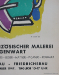 Léger, Fernand - 1947 -  Friedrichsbau Freiburg/Br. (Die Meister französischer Malerei der Gegenwart - Nature morte au pichet)